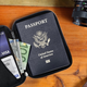 Zero Grid Passport Wallet | $13 | Amazon | Clip the $1 coupon and use code C5M4ONX2